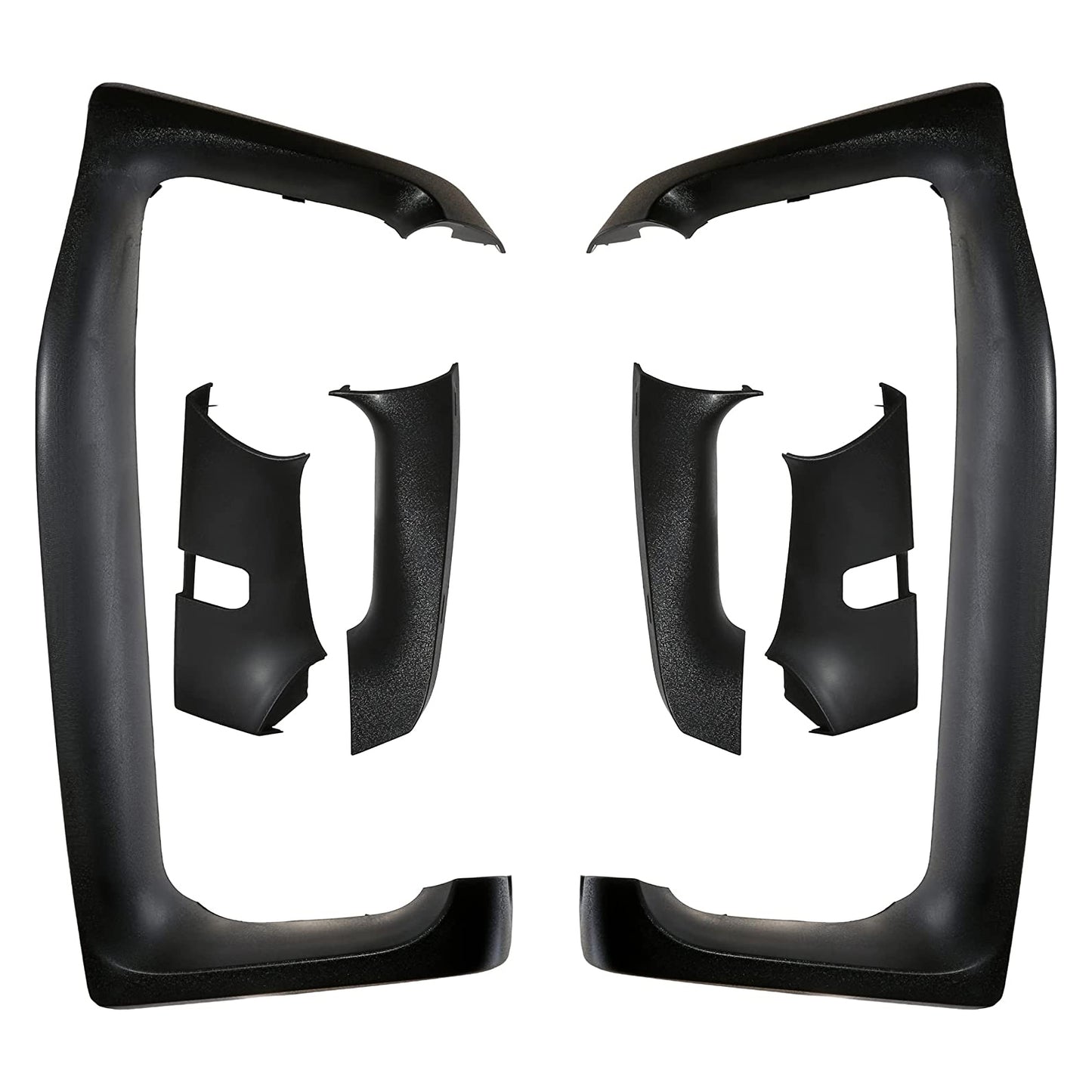 Pair LH & RH Mirror Arm Cover Plastic For 2004-2023 Volvo VNL