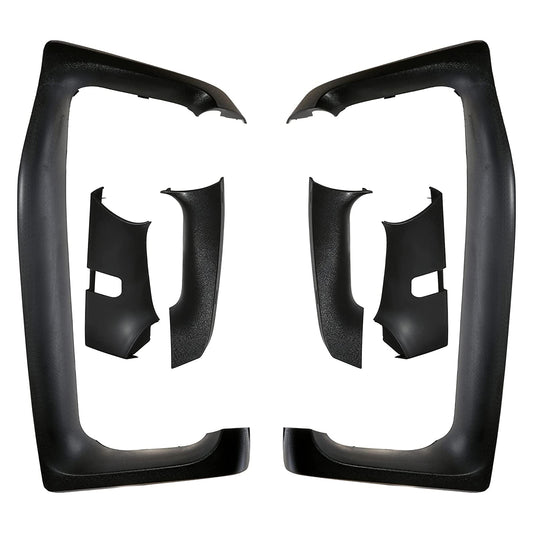 Pair LH & RH Mirror Arm Cover Plastic For 2004-2023 Volvo VNL