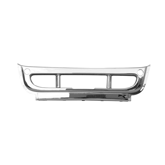 1x Chrome Front Center Bumper Trim For 2008-2017 Freightliner Cascadia