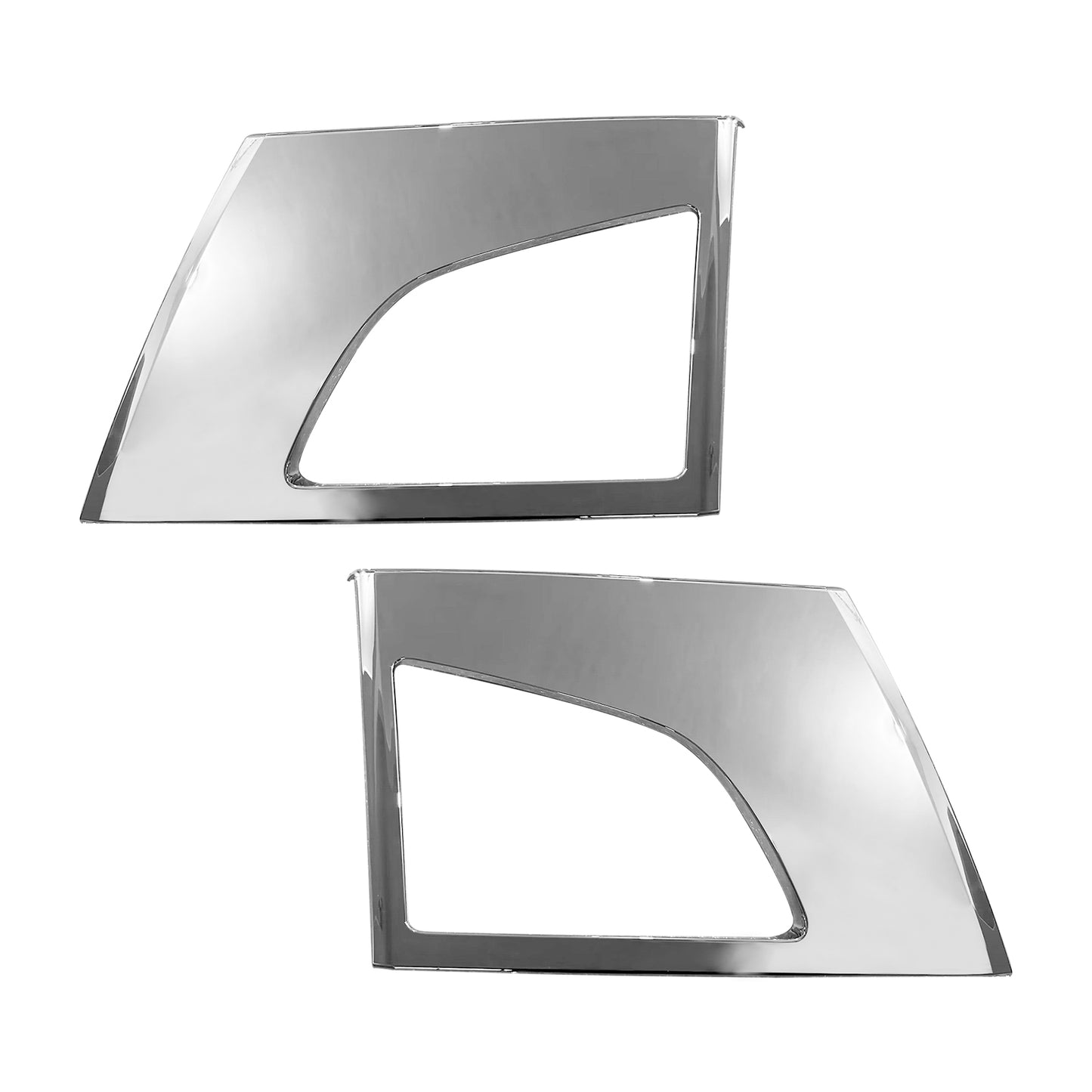 Pair Front LH & RH Corner Bumper Trim Cover For 2018-2023 Volvo VNL